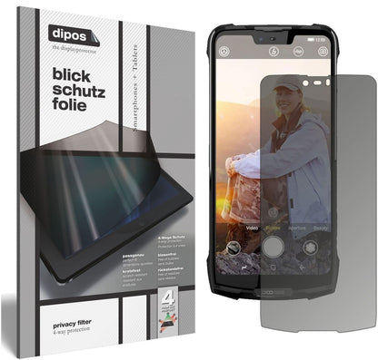 Blickschutzfolie für Doogee S90 matt Schutzfolie P (2)