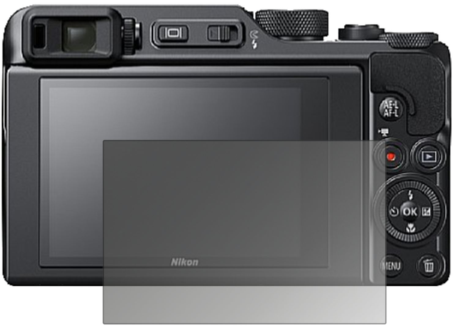Blickschutzfolie für Nikon Coolpix A1000 matt Schu (1)