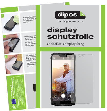 6x Schutzfolie matt für Doogee S90 Display-Schutzf (1)