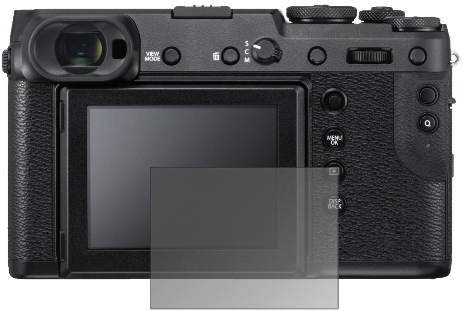Blickschutzfolie für Fujifilm GFX 50R matt Schutzf (2)