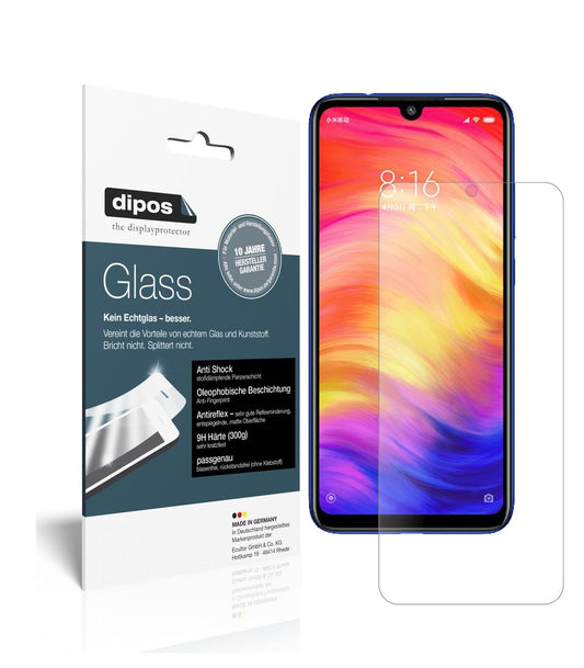 2x 9H Schutzfolie matt für Xiaomi Redmi Note 7 Pan (1)