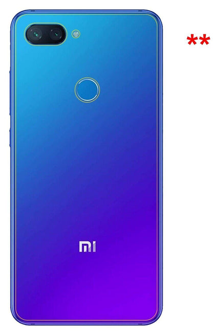 1x 9H Schutzfolie matt für Xiaomi Mi 8 Lite Rückse (9)