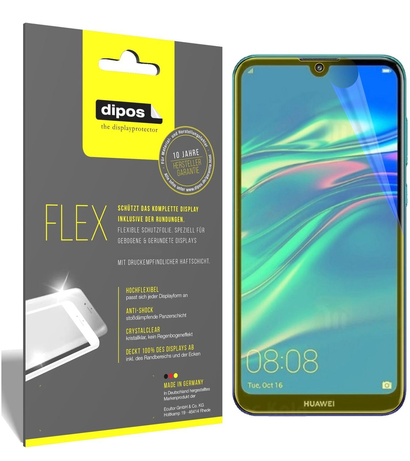 1x 3D Full Cover Schutzfolie für Huawei Enjoy 9 (2)