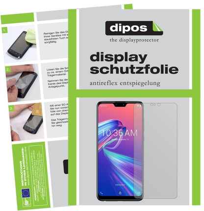 5x Schutzfolie matt für Asus ZenFone Max Pro (M2)  (2)