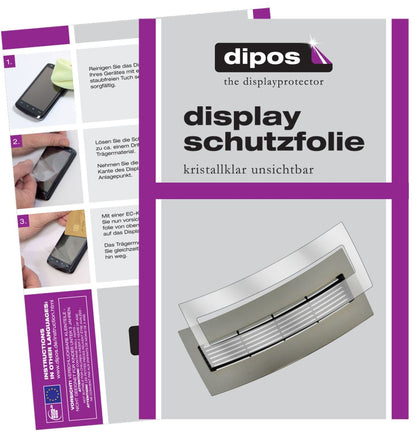1x Schutzfolie klar für Jura J9.3 Tropfblech Displ (2)