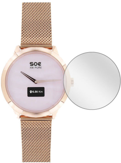 5x Schutzfolie klar für X-WATCH SOE XW Pure Displa (1)