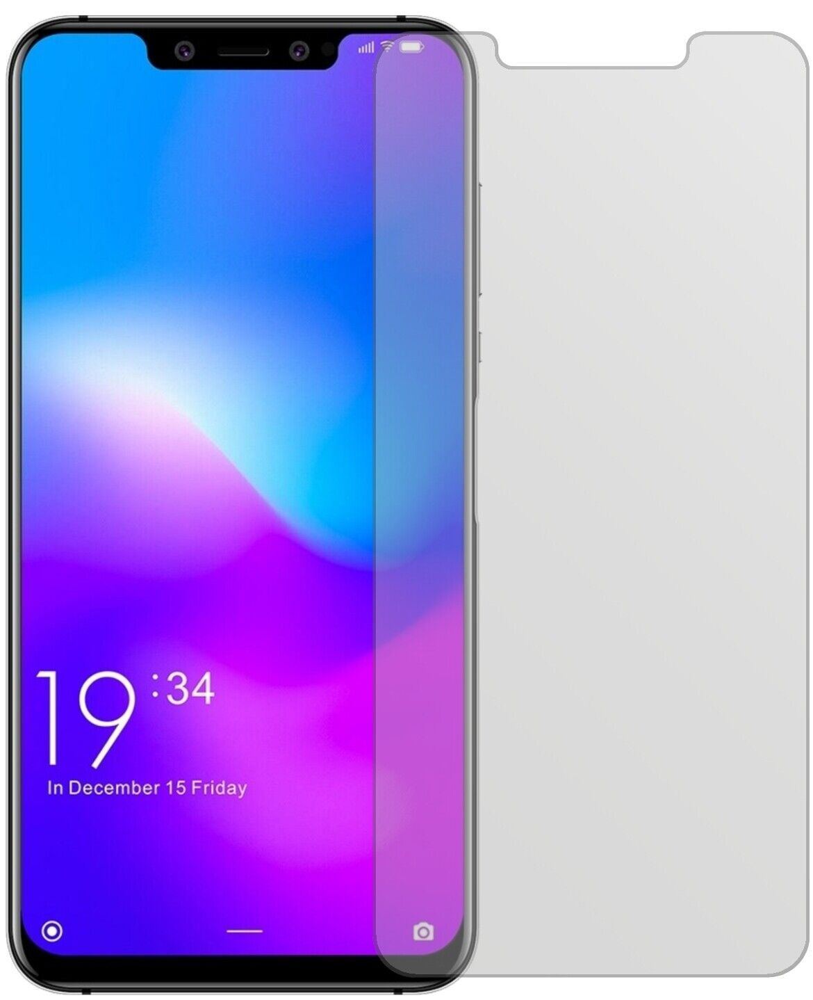 5x Schutzfolie matt für Elephone A5 Display-Schutz (1)