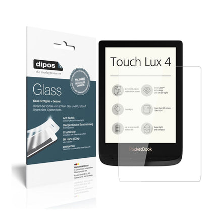 1x 9H Schutzfolie für PocketBook Touch Lux 4 Panze (2)