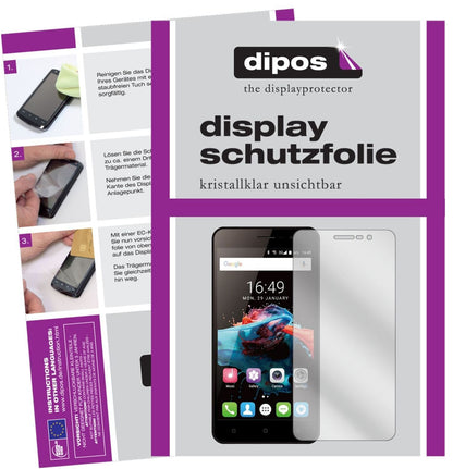1x Schutzfolie klar für DENVER SDQ-52001 Display-S (2)