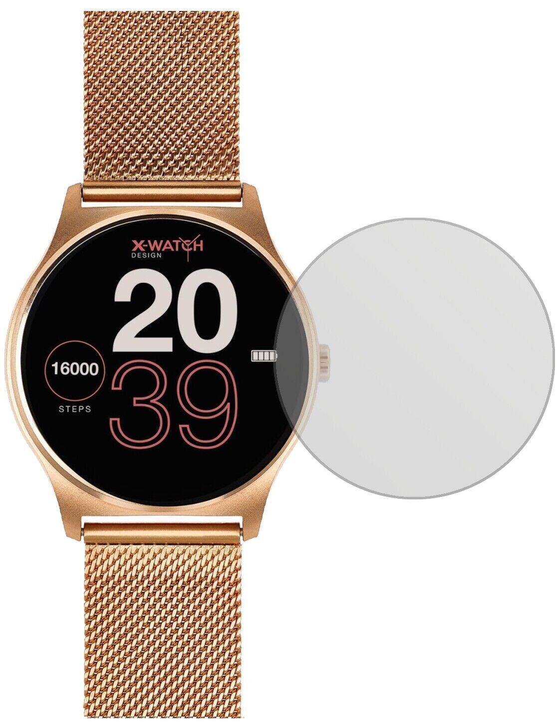 5x Schutzfolie matt für Joli XW Pro Smartwatch Dis (1)