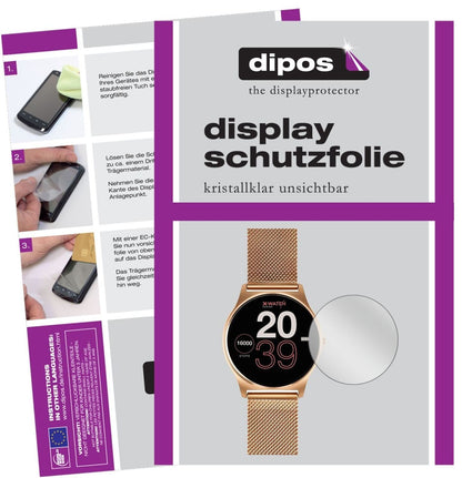 5x Schutzfolie klar für Joli XW Pro Smartwatch Dis (2)