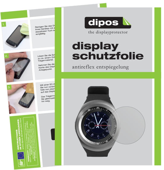 6x Schutzfolie matt für TrendGeek TG-SW1 Smartwatc (1)