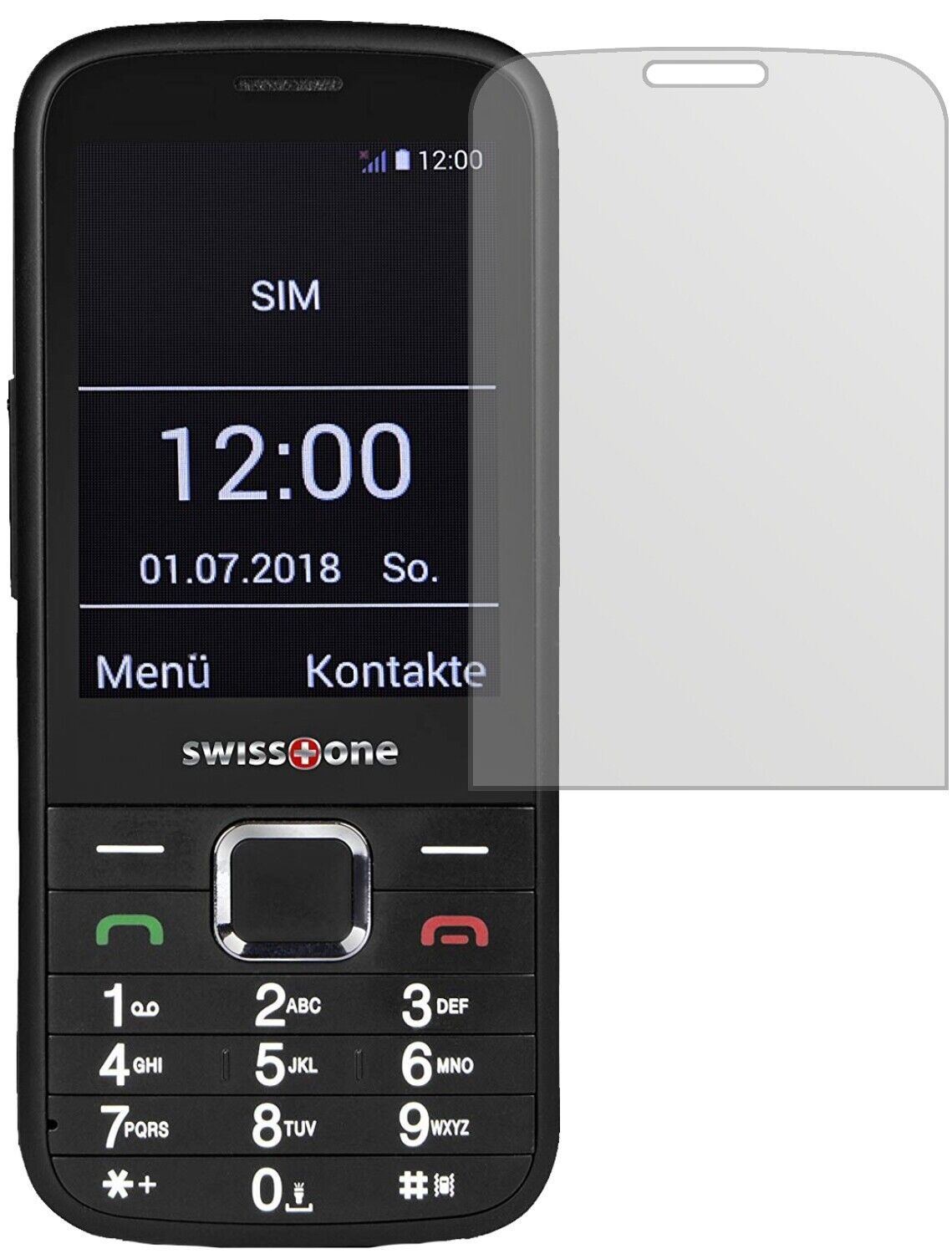 5x Schutzfolie matt für Swisstone BBM 570 Display- (1)