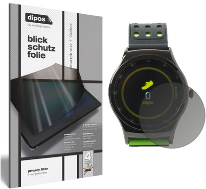 Blickschutzfolie für DENVER SW-450 Smartwatch matt (2)