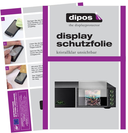 1x Schutzfolie klar für Naim NDX 2 Display-Schutzf (2)