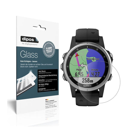 1x 9H Schutzfolie matt für Garmin fenix 5s Plus (4 (2)