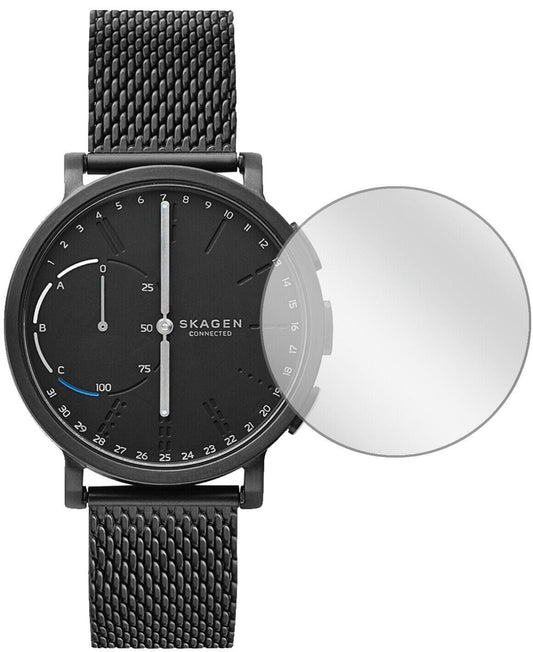 5x Schutzfolie klar für Skagen Hagen Connected Dis (1)