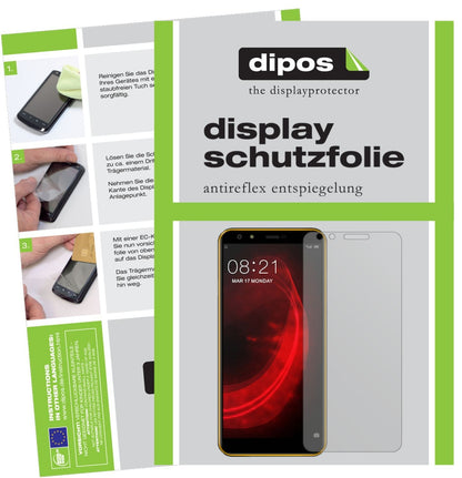 2x Schutzfolie matt für Nubia N2 Lite Display-Schu (1)