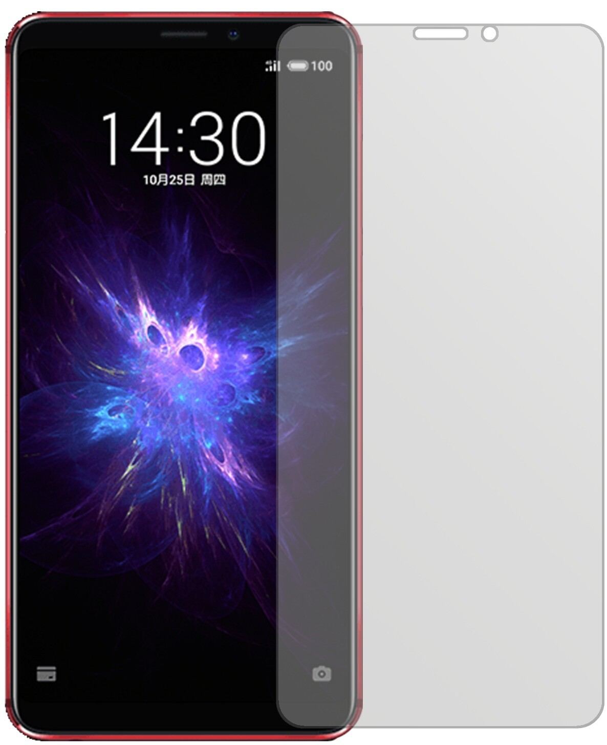2x Schutzfolie matt für Meizu Note 8 Display-Schut (2)