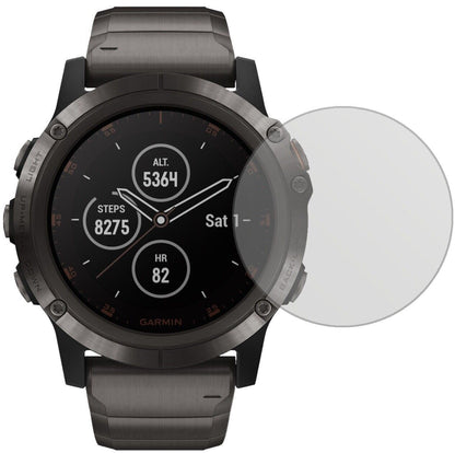 5x Schutzfolie matt für Garmin fenix 5 Plus (47mm) (1)