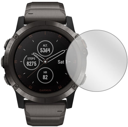 2x Schutzfolie klar für Garmin fenix 5 Plus (47mm) (2)