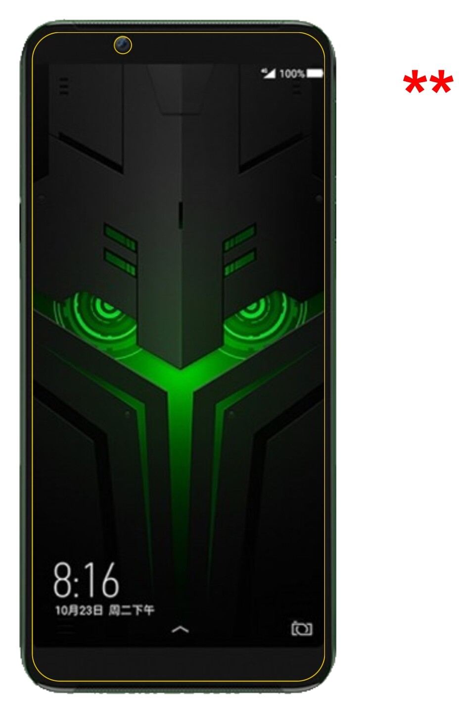 2x 9H Schutzfolie matt für Xiaomi Black Shark Helo (9)