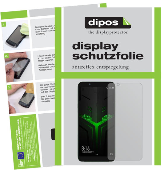 6x Schutzfolie matt für Xiaomi Black Shark Helo Di (1)