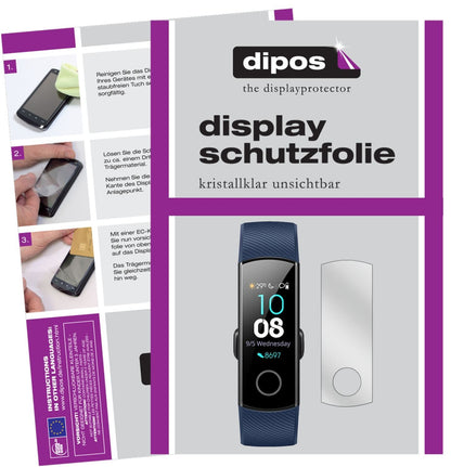 6x Schutzfolie klar für Honor Band 4 Display-Schut (1)