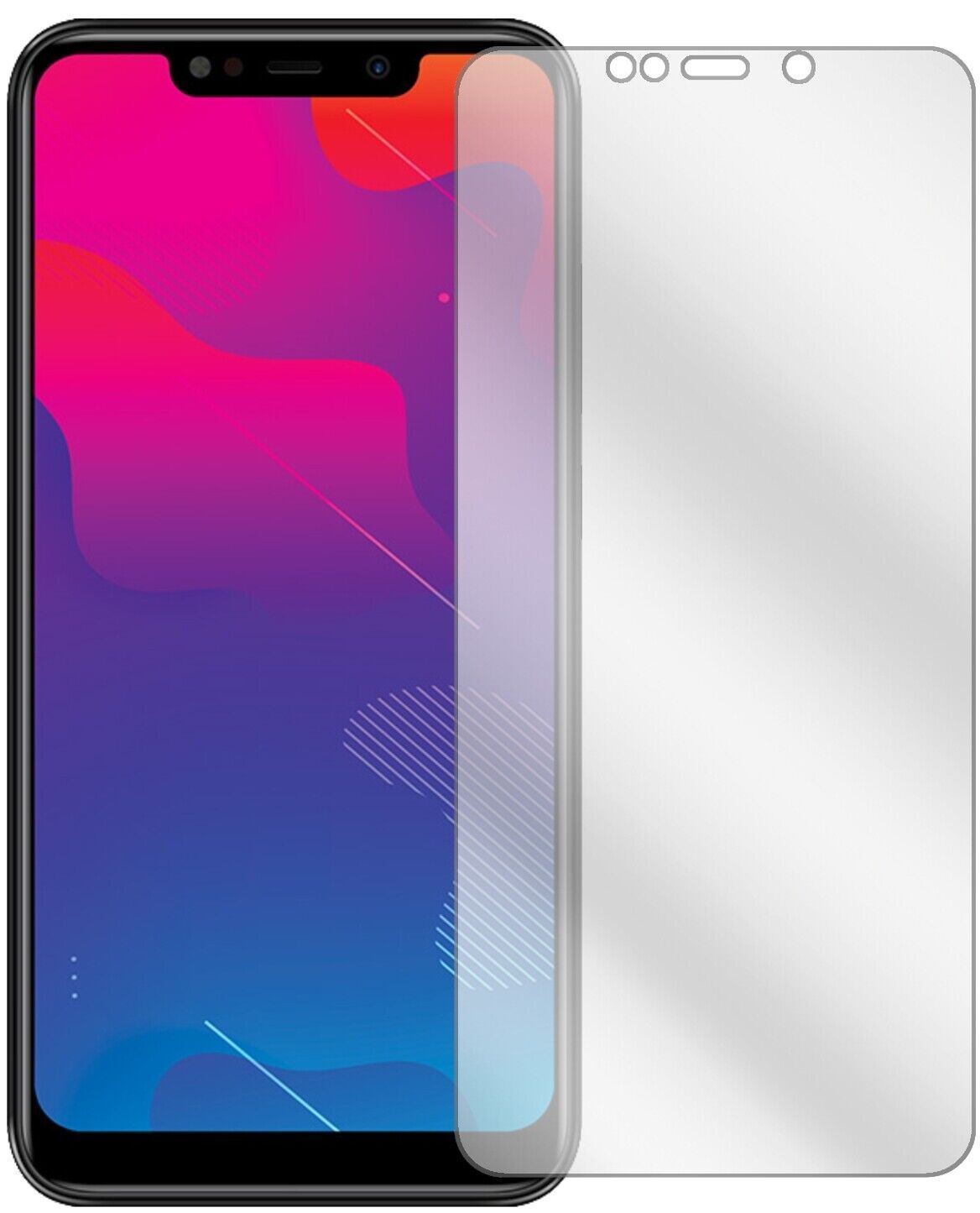 5x Schutzfolie klar für Panasonic Eluga Z1 Display (1)