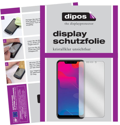 5x Schutzfolie klar für Panasonic Eluga Z1 Display (2)