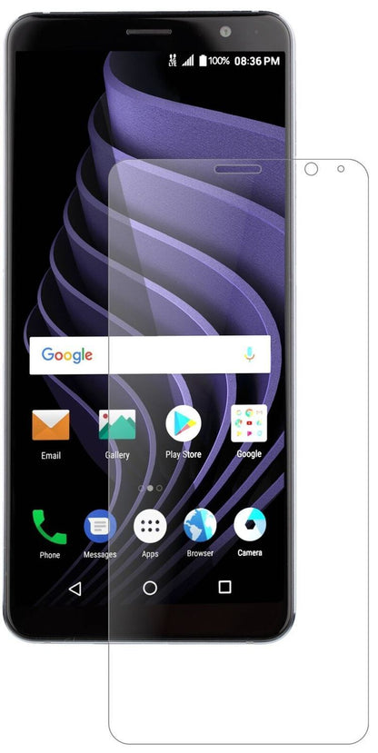 1x 9H Schutzfolie matt für ZTE Blade Max View Panz (1)