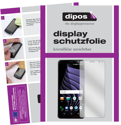 6x Schutzfolie klar für ZTE Blade Max View Display (1)