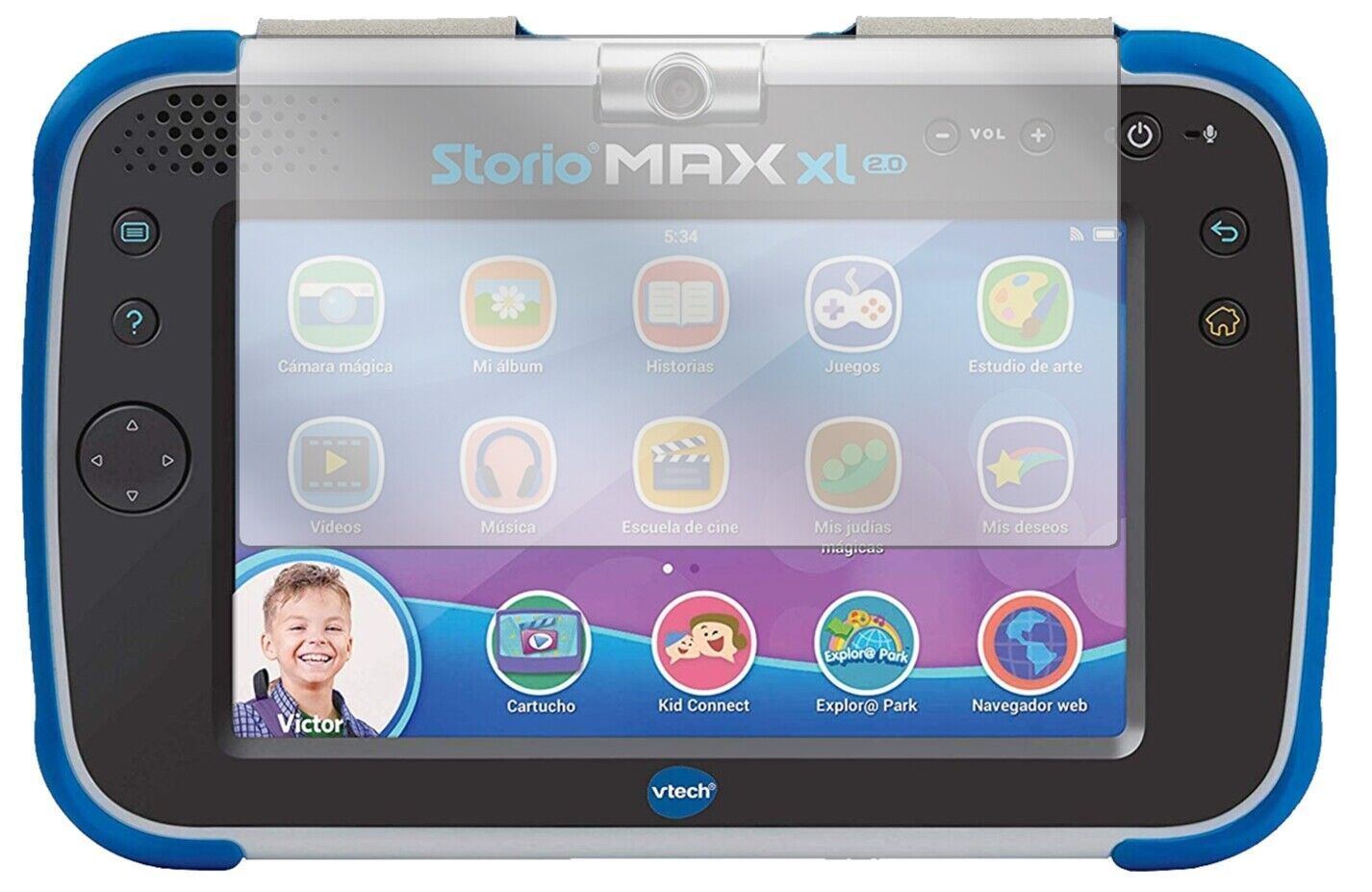1x Schutzfolie klar für Vtech Storio Max XL 2.0 Di (1)