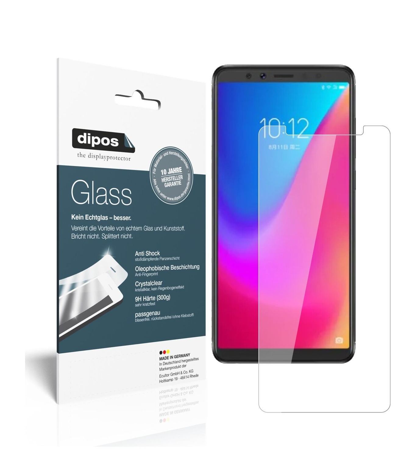 1x 9H Schutzfolie für Lenovo K5 Pro Panzerfolie (2)