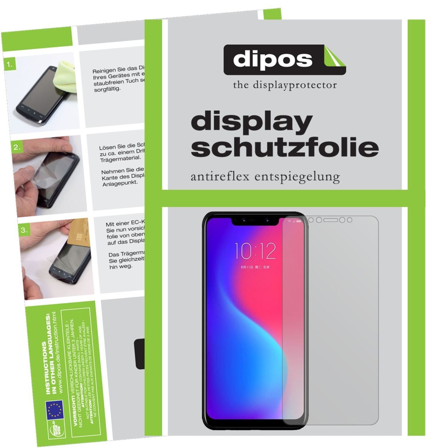 1x Schutzfolie matt für Lenovo S5 Pro Display-Schu (2)