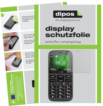 6x Schutzfolie matt für Doro 1370 Display-Schutzfo (1)