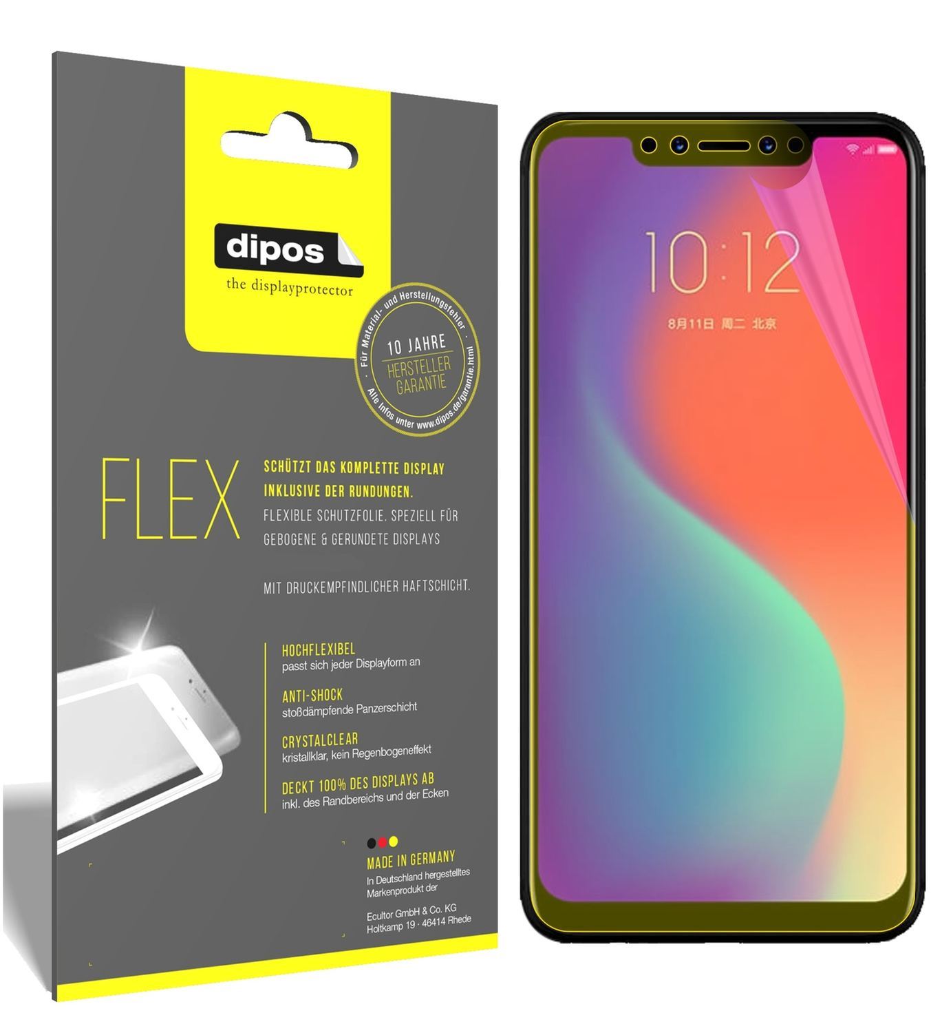 3x 3D Full Cover Schutzfolie für Lenovo S5 Pro (1)