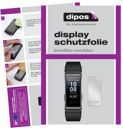 6x Schutzfolie klar für Huawei Band 3 Pro Display- (1)