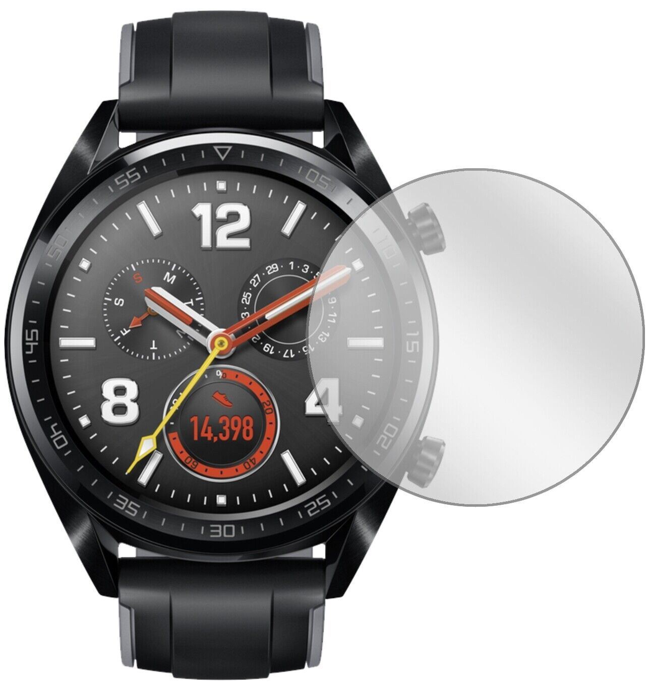 5x Schutzfolie klar für Huawei Watch GT Display-Sc (1)