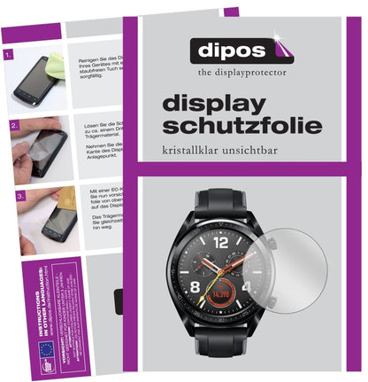 5x Schutzfolie klar für Huawei Watch GT Display-Sc (2)