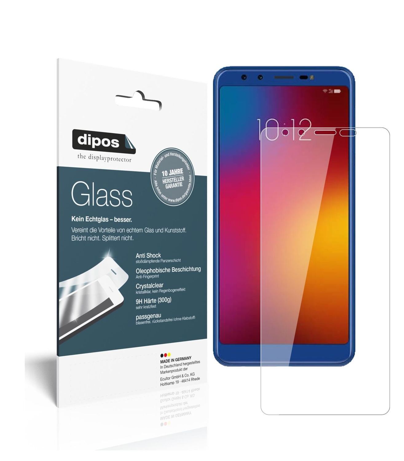1x 9H Schutzfolie für Lenovo K9 Panzerfolie (2)