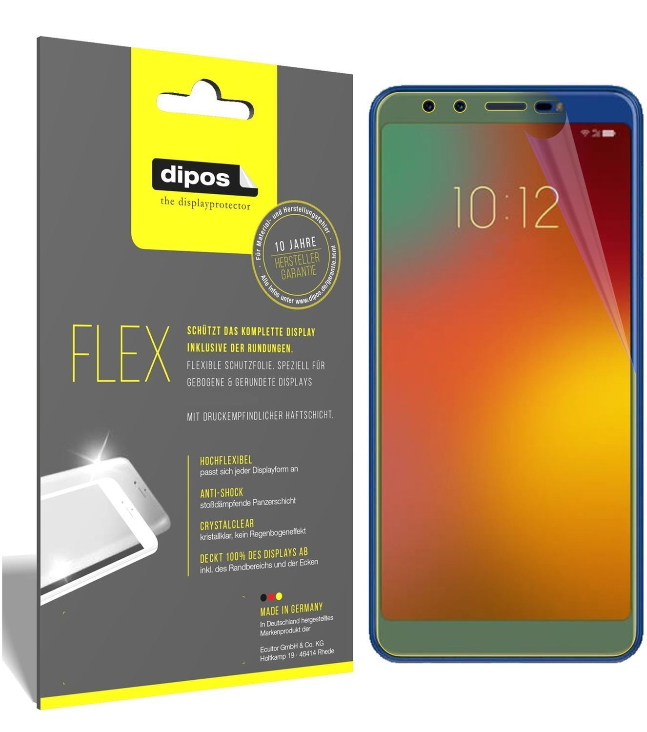 3x 3D Full Cover Schutzfolie für Lenovo K9 (1)