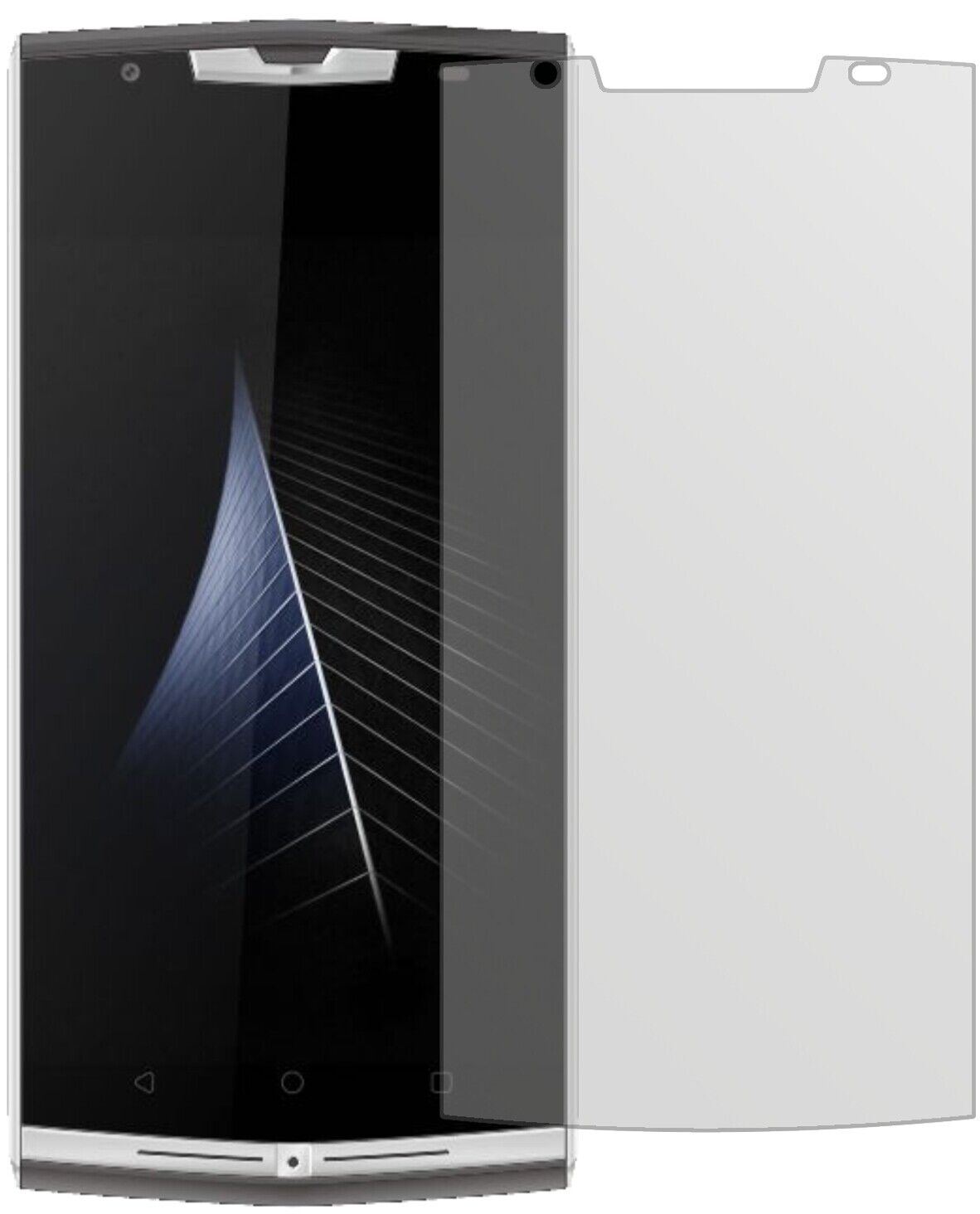 5x Schutzfolie matt für Oukitel K10000 Pro Display (1)