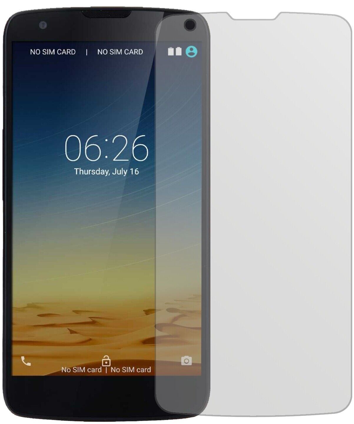 1x Schutzfolie matt für Innos D6000 Display-Schutz (1)
