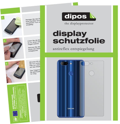 5x Schutzfolie matt für Lenovo K9 Rückseite Displa (2)