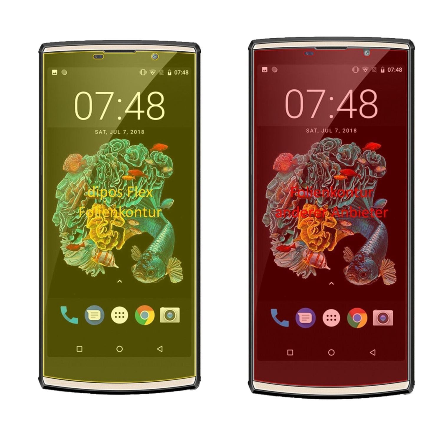 3x 3D Full Cover Schutzfolie für Oukitel K7 (2)