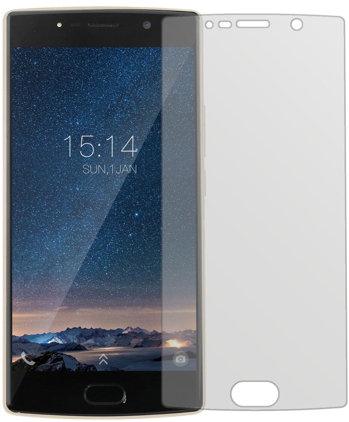 2x Schutzfolie matt für Doogee BL7000 Display-Schu (2)