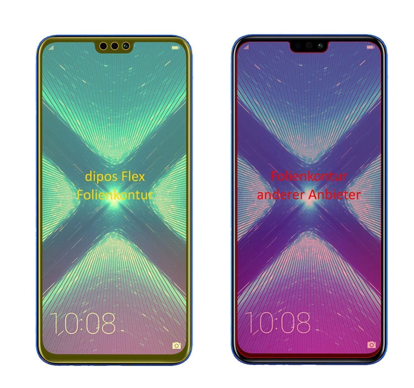 3x 3D Full Cover Schutzfolie für Huawei Enjoy Max (2)