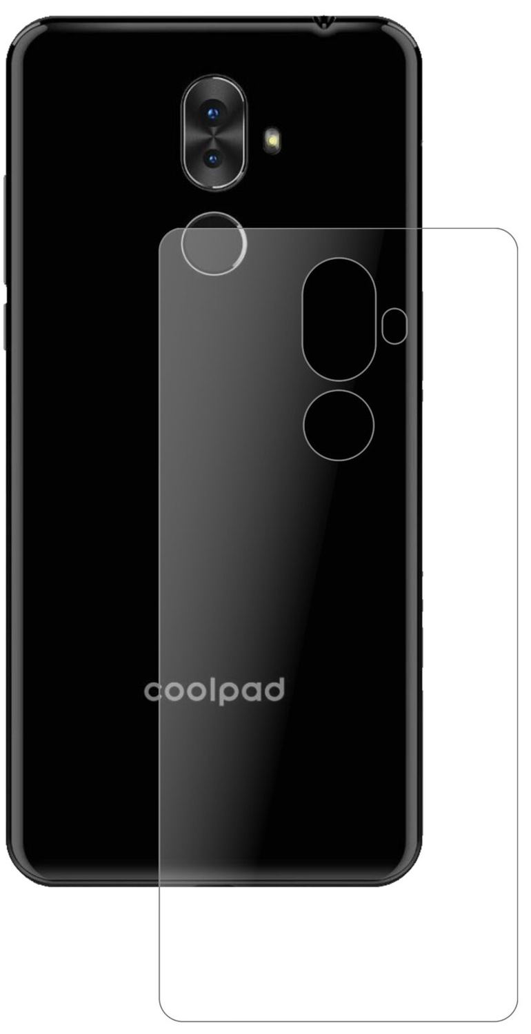 1x 9H Schutzfolie matt für Coolpad Note 8 Rückseit (1)