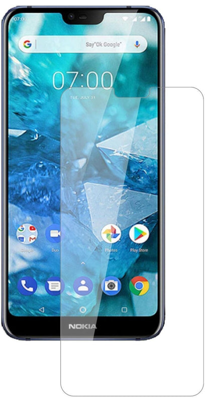 1x 9H Schutzfolie für Nokia X7 (2018) Panzerfolie (1)